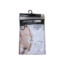 NWT JOCKEY White Everyday Seamfree Slimming Tank Top Shapewear Sz 4XL