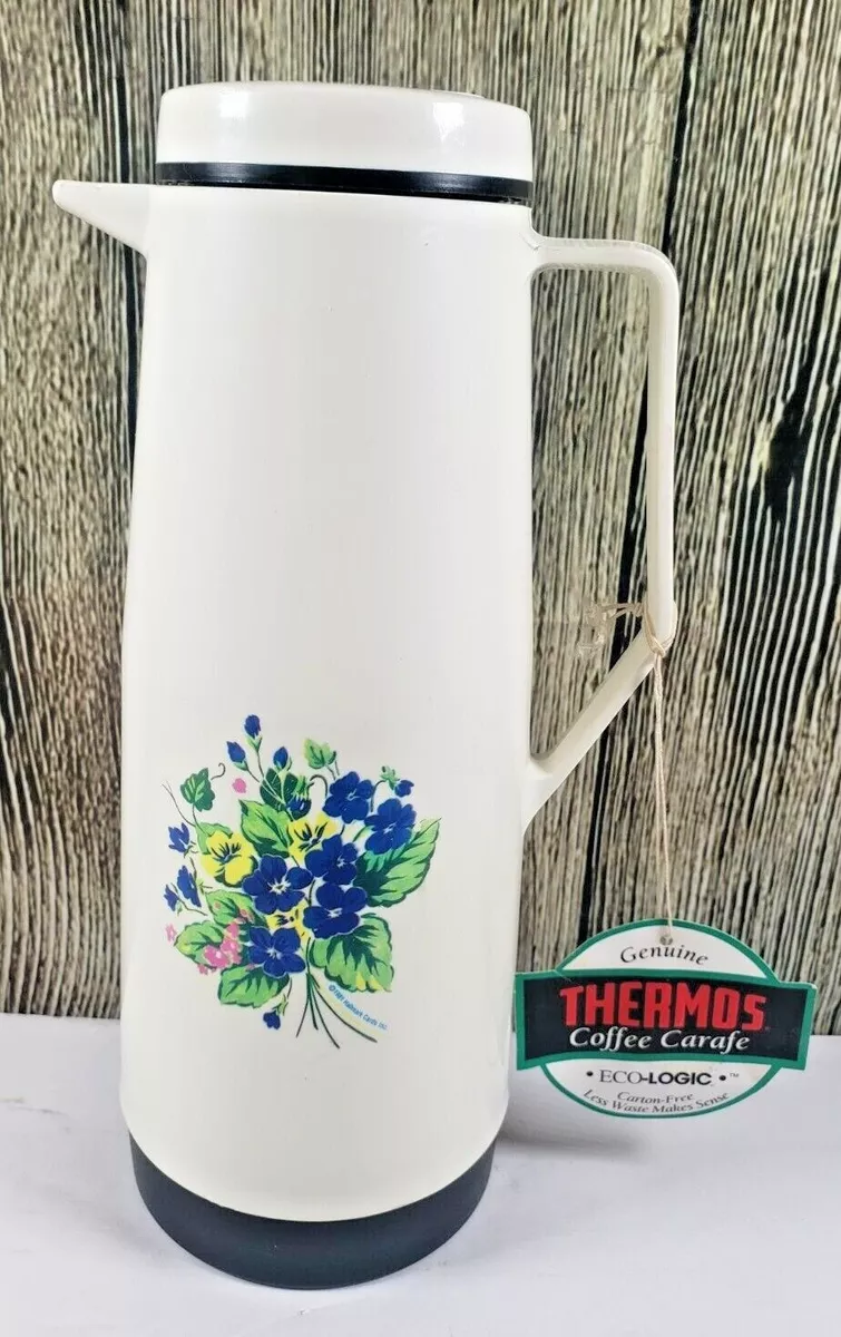 NOS Vintage Thermos Coffee Butler Hot Drink Carafe 32 Oz Model 1000/L48547  w/Tag