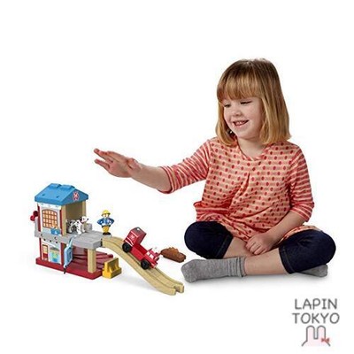 NEW] Thomas the Tank Engine Wooden Rail Series Firehouse FVD12 | eBay 