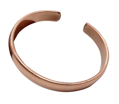 10" XL Hand Forged 100% Pure Copper Bracelet. Solid Copper Arthritis Bracelet. - 第 5/6 張圖片