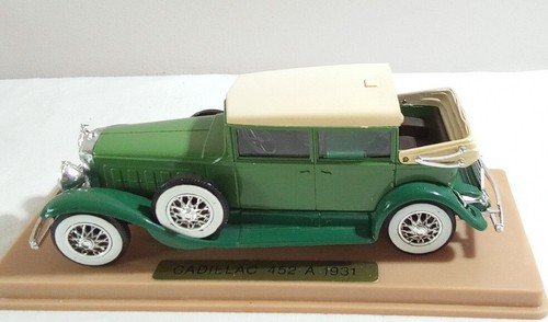 SOLIDO AGE D'OR 1:43 SCALE 1931 CADILLAC 452 A - GREEN & WHITE - CASED - Bild 2 von 6