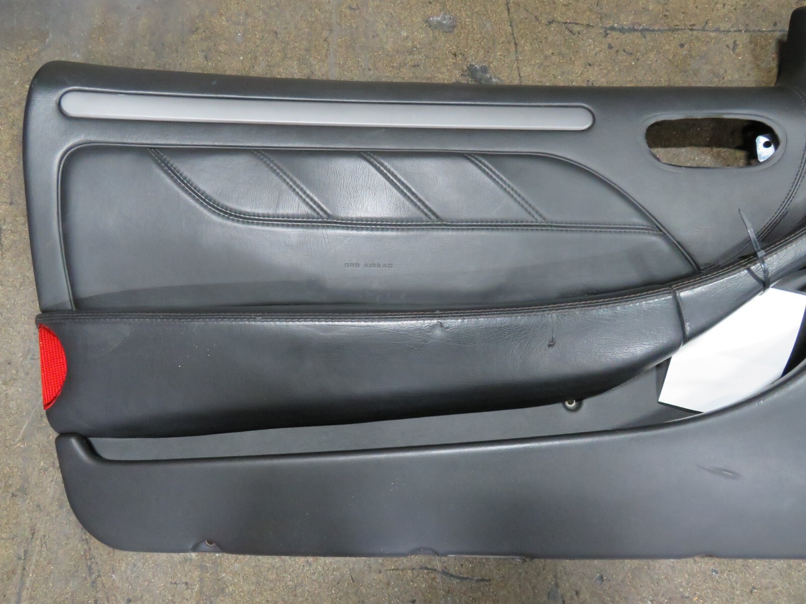 Maserati Coupe, LH, Left, Front Door Trim Panel, Black, Used, P/N 66773900