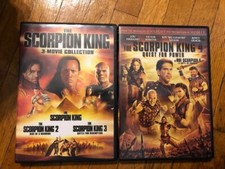 The Scorpion King: 4-Movie Collection DVD, 2017, Canadian