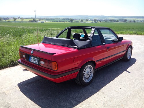 BMW e30 Cabrio Baur Cabrio, eines der besten, WGA 12750,- , M3 Lederausstattung - Bild 5 von 12