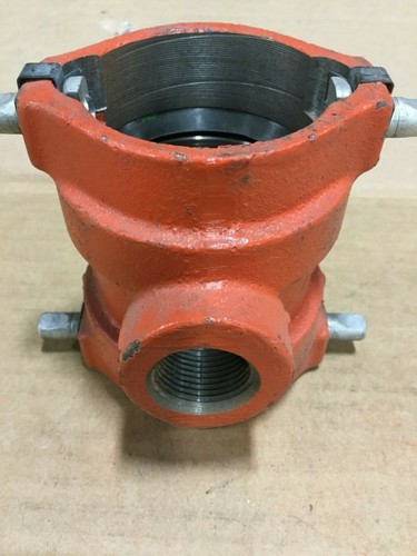 Victaulic Style 96 FIT Reducing Tee 2" FIT x 3/4" Female NPT Thread - Picture 3 of 6