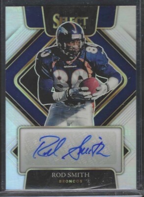 ROD SMITH 2021 PANINI SELECT SILVER PRIZM AUTO #D 161/299