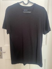 Image of Hugo Boss Mens Crew Neck T-shirt Regular Fit small