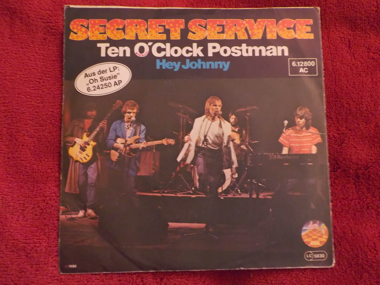 Secret Service - Ten o´clock postman / Hey Johnny klasse German Strand