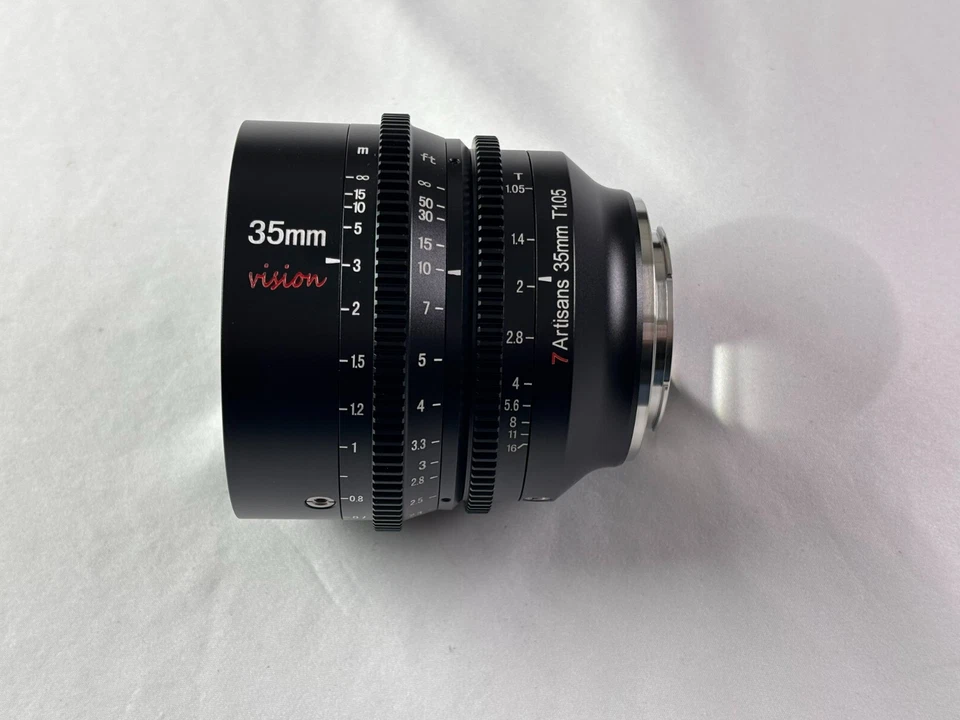 7artisans 35mm T1.05 Vision Series Cine Lens for (APS-C) Sony-E-Mount Camera - Image 4 of 4