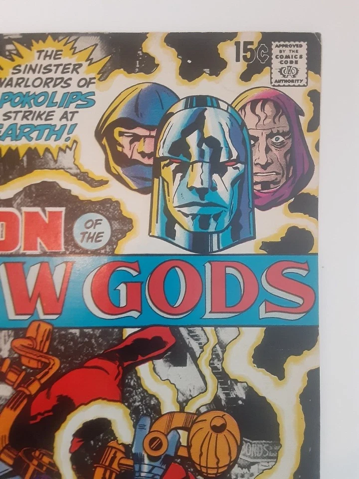 ORION of the NEW GODS # 2 DC COMICS May 1971 DARKSEID 1st COVER APPEARANCE VG+ - Image 3 of 4