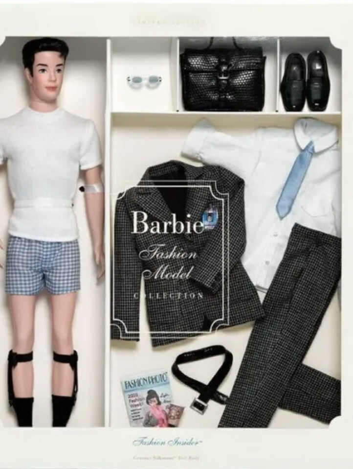 Barbie Fashion Insider Ken Doll Gift Set Silkstone Gold Label BFMC