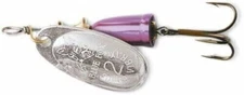 Blue Fox Classic Vibrax 04 Plated 3/8 (Silver/Purple, Size- 4)