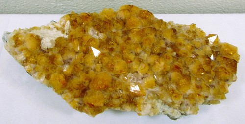 Extra großer goldener Citrin Drusen Cluster 14,5 x 7 Zoll - Bild 2 von 16