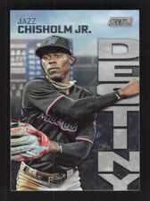Jazz Chisholm Jr.  2022 Stadium Club  Dynasty and Destiny Miami Marlins #4B