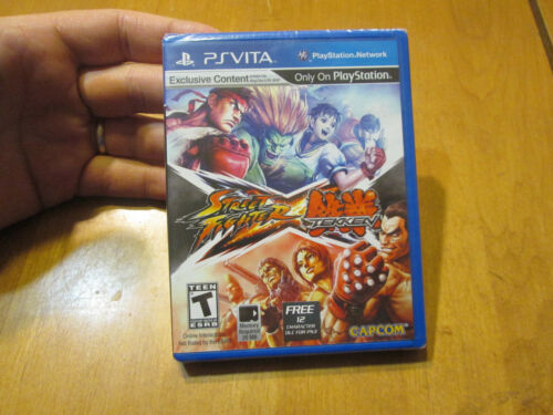 Street Fighter X Tekken PS VITA PLAYSTATION PSVITA SONY FABRYCZNIE ZAPIECZĘTOWANY - Zdjęcie 1 z 3