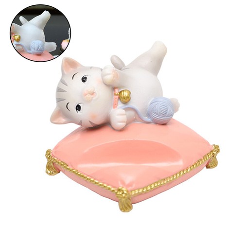 Christmas Miniatures Figurines Desktop Phone Holder Ornament - 第 8/11 張圖片