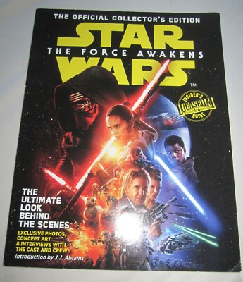 Star Wars: The Force Awakens - Official Collector's Edition 2016 Lucasfilm RARE