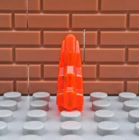 LEGO Monster Fighters Rock 1x2 Crystal Stepped W Black Wolf Moonston 10178pb01