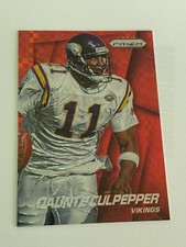 2014 Panini Prizm Prizms Red Power #120 Daunte Culpepper Minnesota Vikings #/125