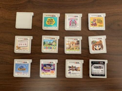 NInendo 3DS Jeux Lot de 12 Mario Disney Animal Crossing etc - Photo 1/3