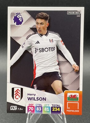 Harry Wilson Panini 2024/2025 Adrenalyn XL 24/25 Fulham # 162