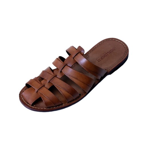 SABOT SALENTINI ARTIGIANALI uomo-donna in cuoio e pelle 100% Made in Italy  EUR 70,00 - PicClick IT