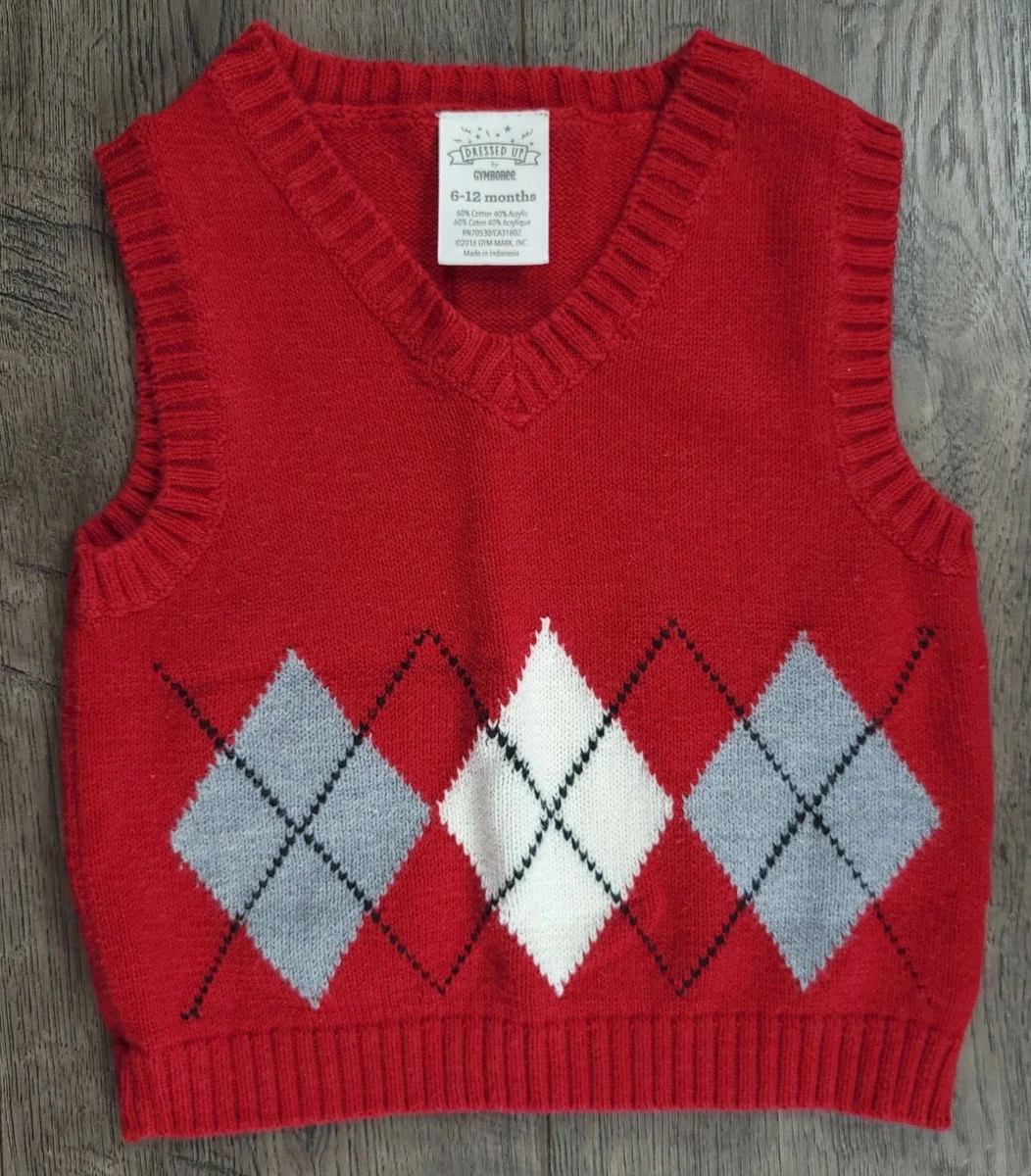 Baby boy hotsell red sweater vest