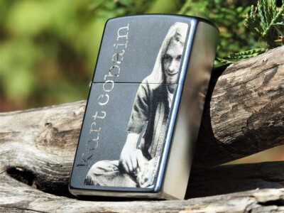Cobain - ニルバーナnirvana Nirvana and Kurt Cobain Bic Lighters 2 Pack - New Rare