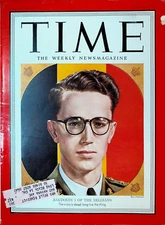 Time Magazine July 30 1951 King Baudouin Belgium King Abdullah Diligenti Quints