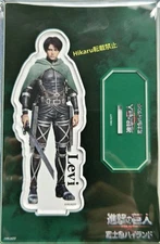Attack on Titan Levi Acrylic Stand Fuji-Q Highland Limited Collaboration