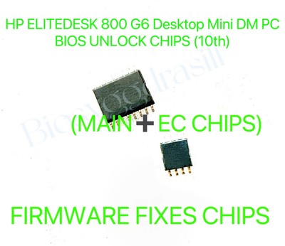 HP ELITEDESK 800 G6 Desktop Mini DM PC, ADMIN NO PASSWORD FIRMWARE BIOS CHIP