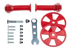 Rolly Toys Montagebeutel für rollyMetallschubkarre CAT/MF/Fendt