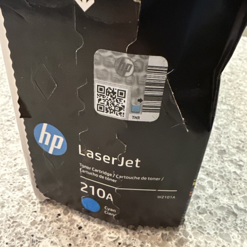 Neuf - OEM HP Toner W2101A, 210A Cyan cartouche de toner originale LaserJet - Photo 4/6