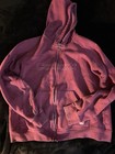 Carhartt burgundy  Fleece Full Zip Hoodie Women’s XL Logo Pockets Drawstring — photo 2