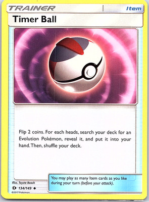 Timer Ball 134/149 SM Base Set Regular