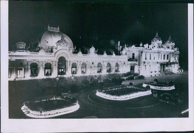1936 Monte Carlo Monaco Casinos Riviera Gambling Roulette Bets Vintage Photo 6x8