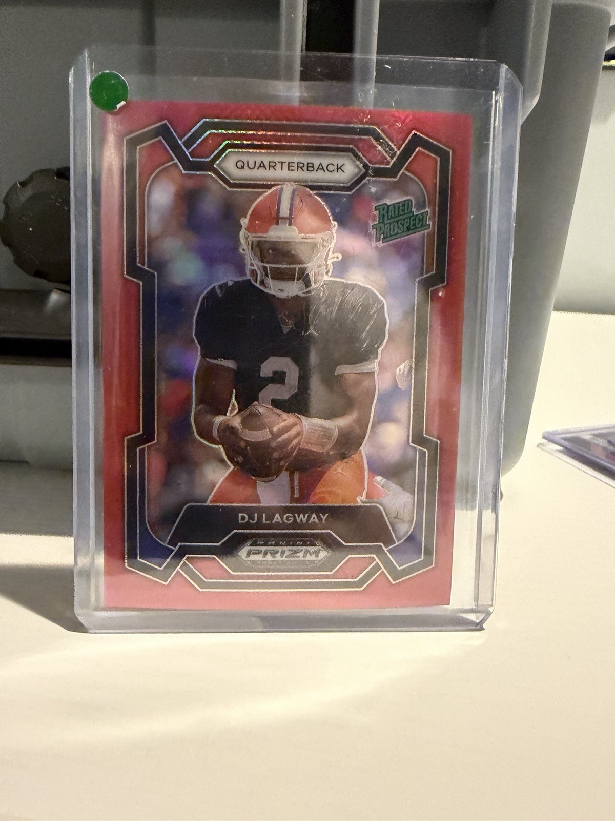 2024 Panini Prizm Draft Picks - DJ Lagway #182 Red Prizm /299 (RC)