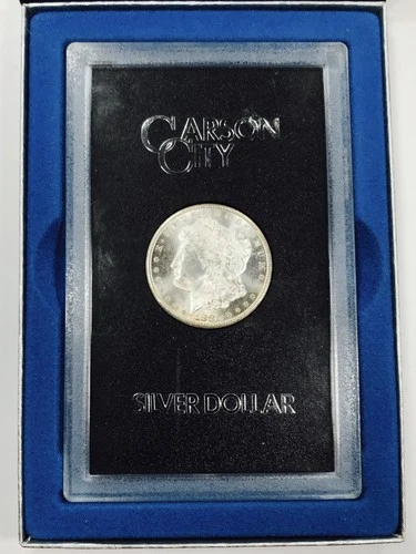 1882 CC MORGAN DOLLAR GSA HOLDER! GEM BU++! SEMI PL! PHENOMENAL RARITY! NR#G3118