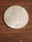 (1/10) Troy Ounce .999 Silver 1929 Incuse Indian Round