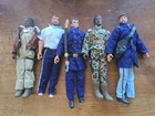 5 Vintage 90's G.I. Joe Action Figures 12" Various Types/Theme/Conditions Pics