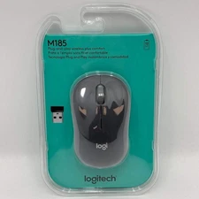 New Logitech Mouse Wireless Mouse M185