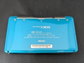B4333 Nintendo 3DS console Aqua Blue Japan fx