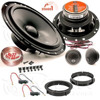 Jbl Lautsprecher FüR Vw T5 Caravelle 2003-2009 Heck Hinten 2-Wege 200W 165 #B823