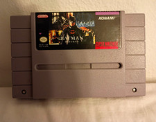 Konami Batman Returns for SNES Super Nintendo NTSC-U/C1992 Tested, Works