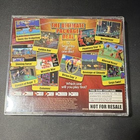 SEGA Sega Smash Pack Volume 1 Not For Resale Dreamcast NTSC-U/C 2001