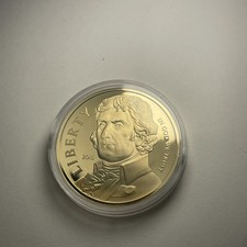 American Mint 24k gold Layered Thomas Jefferson Birth of America’s  Used