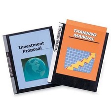 Itoya 8.5x11" Profolio with Clear Cover, 60 Sleeves for 120 Views