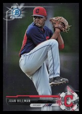 2017 Bowman Bowman #BCP145 Juan Hillman Cleveland Indians sports