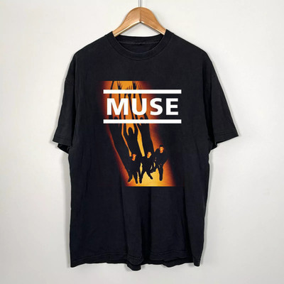 NEW Muse Band 2025 Poster T Shirt Black All Size S-5Xl Gift Fan