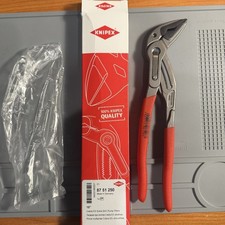 KNIPEX 87 51 250 10" Cobra ES Extra Slim Pliers Brand New FREE SHIPPING
